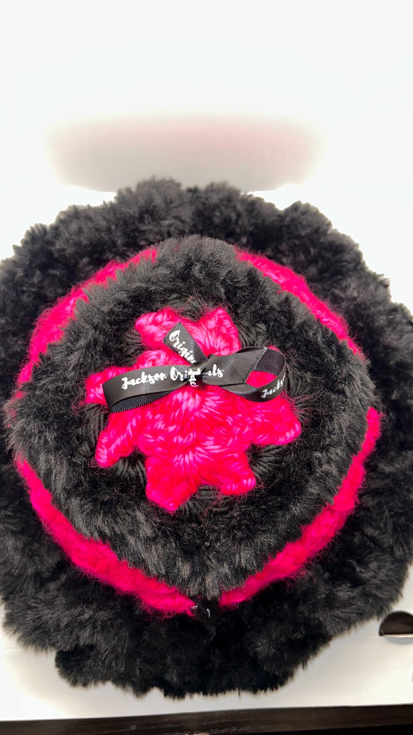 Crochet Jumbo Chunky Ruffle Bucket Hat