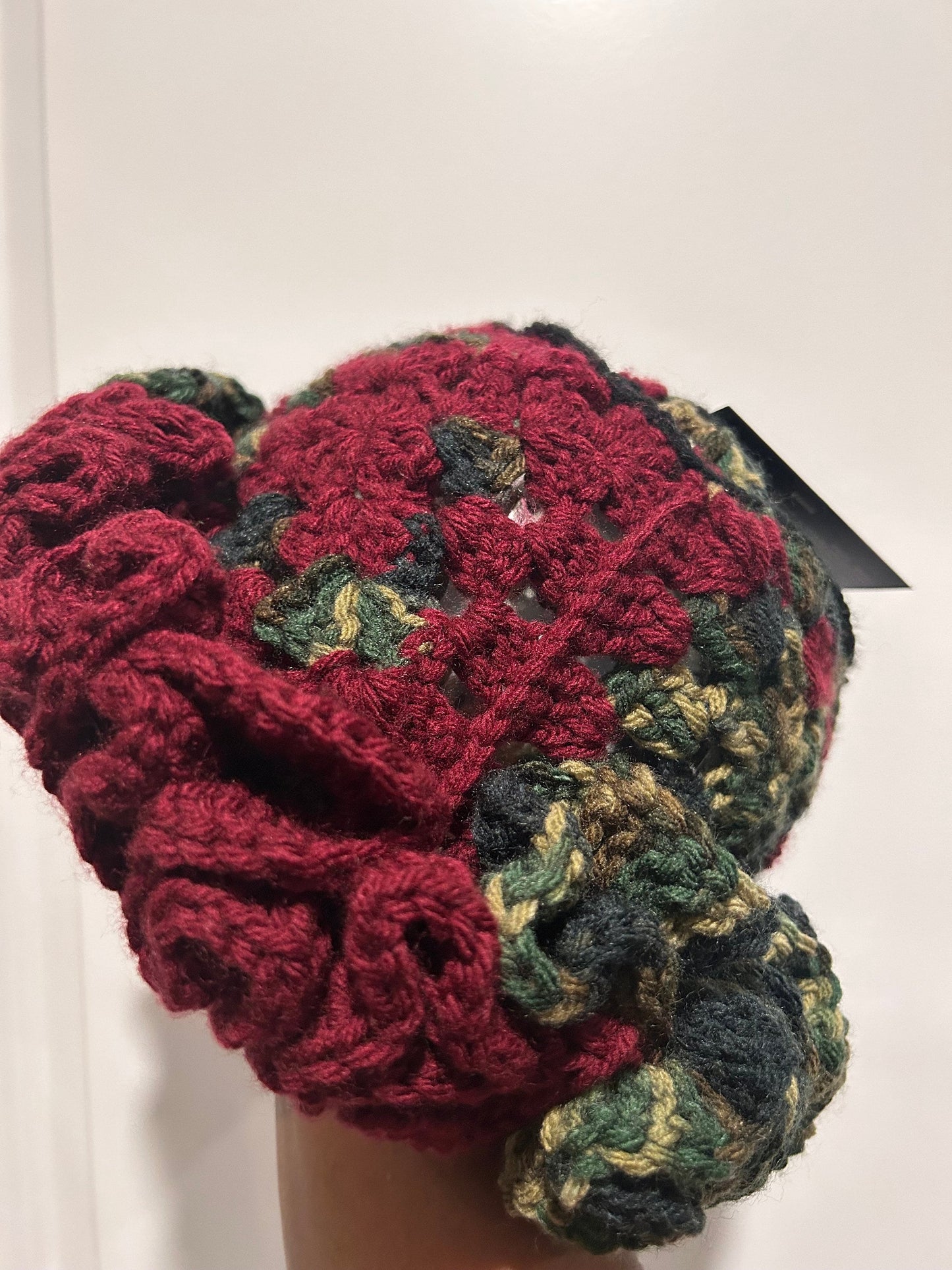 CAMO/BURGUNDY