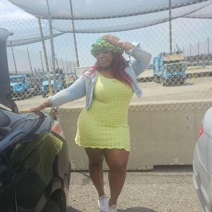 Crochet Ruffle Bucket Hat: Custom Color, Handmade