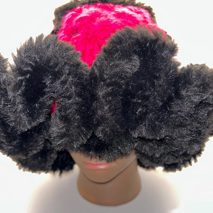 Crochet Jumbo Chunky Ruffle Bucket Hat