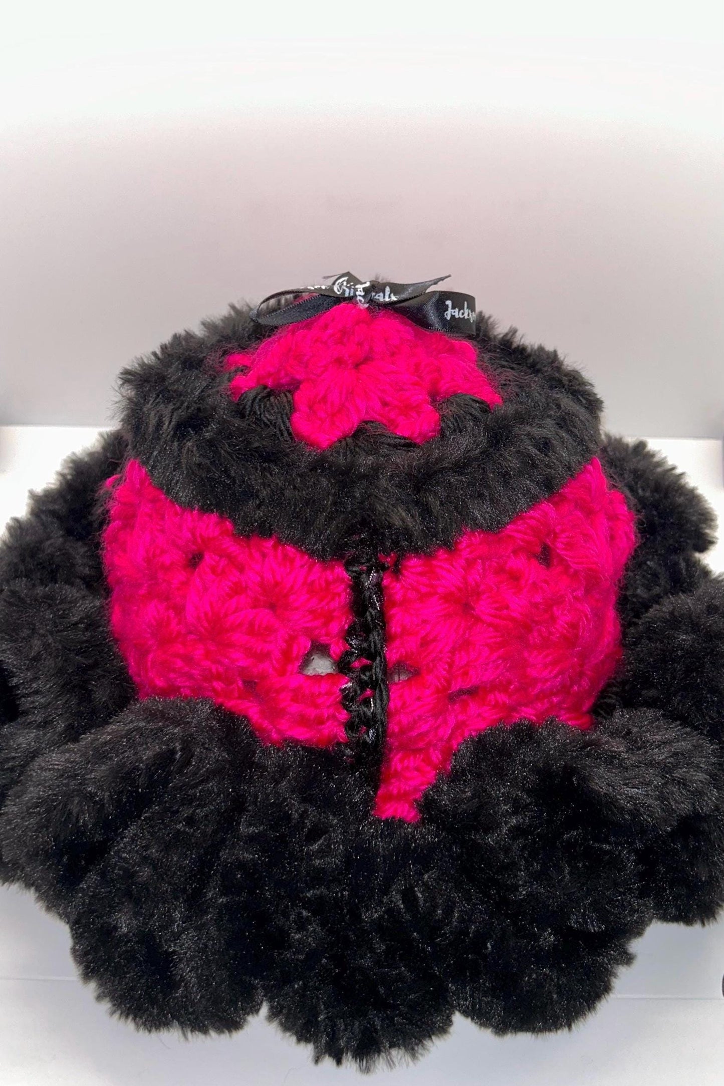 Crochet Jumbo Chunky Ruffle Bucket Hat