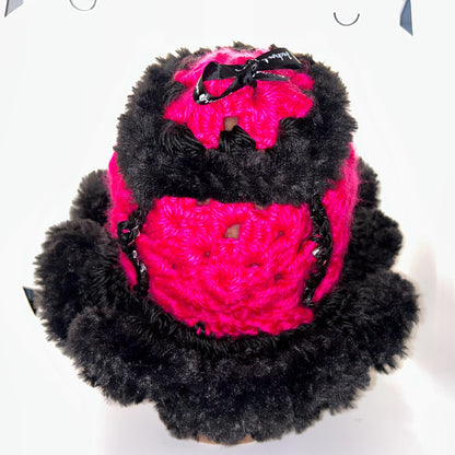 Crochet Jumbo Chunky Ruffle Bucket Hat